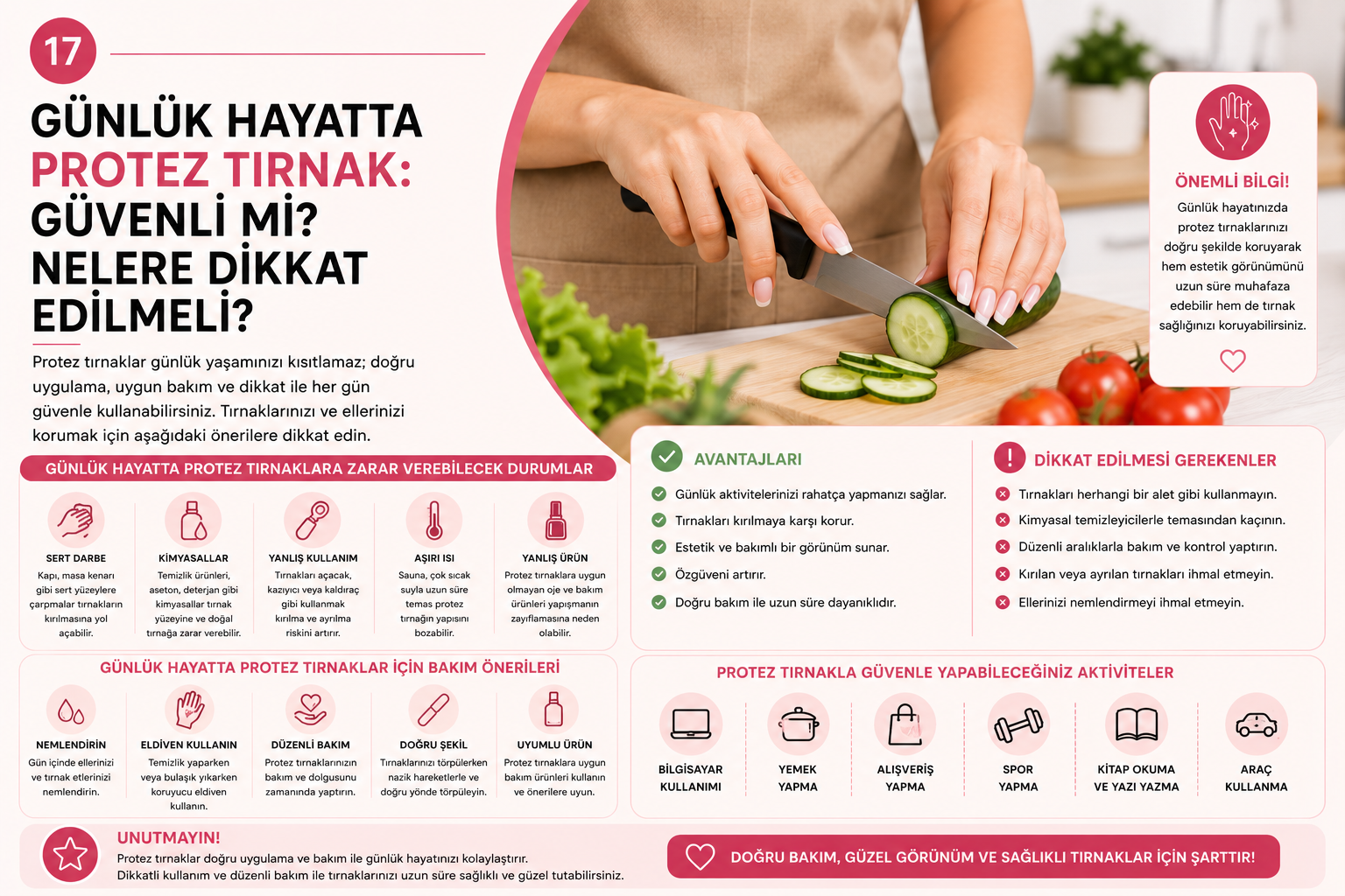 Protez Tırnak ve Manikür Arasındaki Fark Nedir?