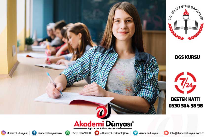 2019 DGS Sınavlarına Hazırlık Kursu Gümüşhane 